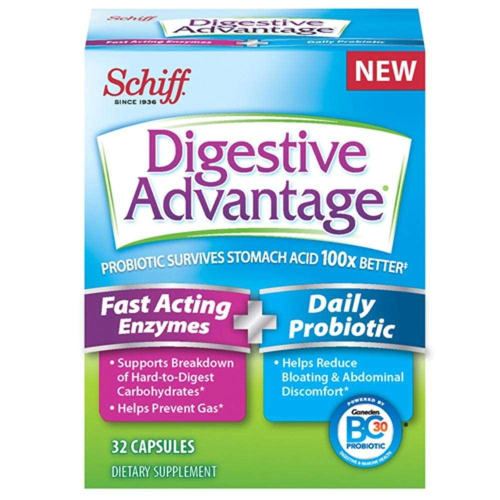Digestive Enzyme and Probiotic Capsule Digestive Advantage 32 Capsules