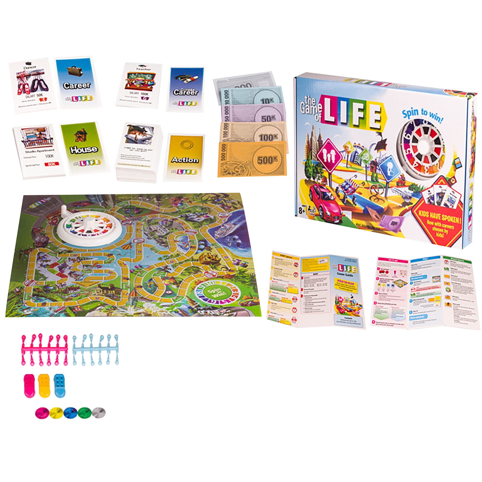 The Game of Life: Card Game, Board Game