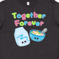 thumbnail image 4 of Inktastic Together Forever- Milk and Cereal Youth T-Shirt, 4 of 5