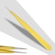 thumbnail image 5 of Herramienta de extensión de pestañas, pinzas profesionales de acero inoxidable Pinzas para pestañas de acero inoxidable Pinzas para pestañas Acabado de lujo, 5 of 7