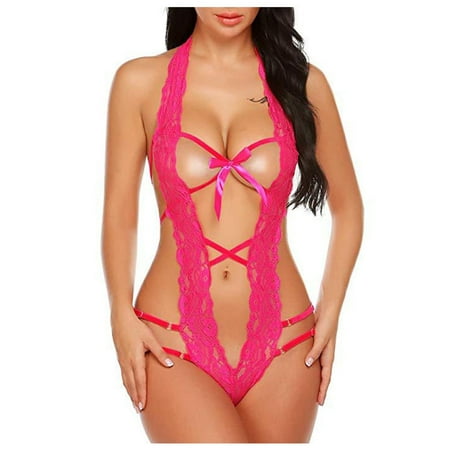 

Women Underwear Bra Panties Jumpsuit Underclothes Underpants Lingerie Roleplay Rompers