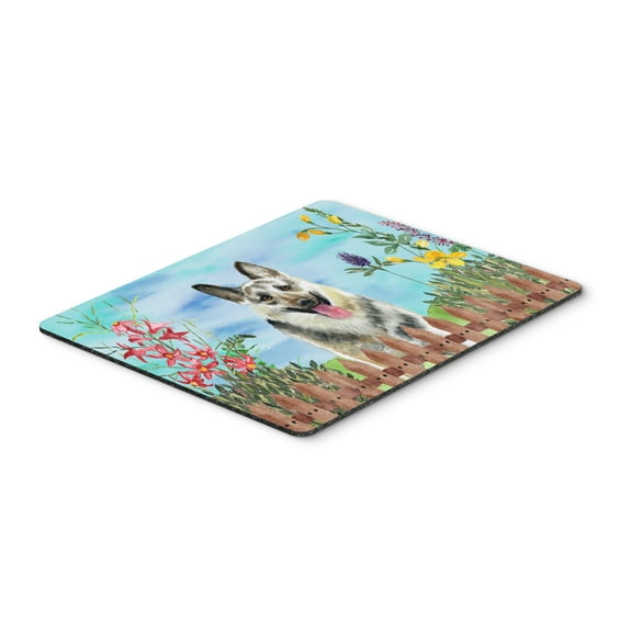 East-European Shepherd Spring Mouse Pad Hot Pad or Trivet