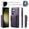 thumbnail image 5 of Frusde for Samsung Galaxy S24 Ultra S24 Plus S24 Magnetic Wallet Case Detachable Leather Flip Shockproof Case, 5 of 7