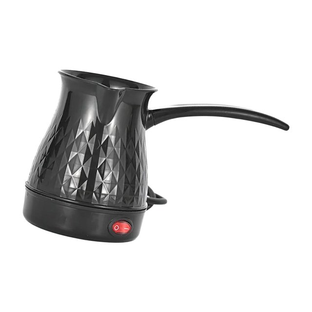 Tnarru US Adapter Electric Turkish Coffee Pot Lightweight Durable Portable Water Kettle Coffee Maker for Outdoor Office Home Kitchen