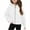 lz1023_D-White, variant on SGMVNU Girls Zip Up Cropped Hoodies Teen Casual Long Sleeve Full Zipper Sweatshirts Jackets with Pockets Fall Outerwear, Size 13-14 Years, Navy