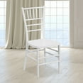 thumbnail image 2 of Flash Furniture Hercules Premium Series Adult Size Resin Stacking Chiavari Chair, White, 2 of 12