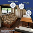 thumbnail image 6 of FOR U DESIGNS Camo Hunting Maple Leaves Print RV Furniture Protector for Sofa Bed 2-Piece Stretch Camper Couch Covers for Jackknife Sofa Non-Slip Washable Easy to Install RV Furniture Protector, 6 of 7