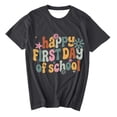 thumbnail image 3 of Seasonal Graphic Tee For Stylish Short Sleeve Crewneck Top Ideal Back To School For Her, 3 of 3