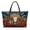 Cow Skull Sunflower, variant on Highland Cow Butterfly Print Fashion Top Handle Purse, Casual Shoulder Bag for Women, Perfect for Shopping and Daily Adventures