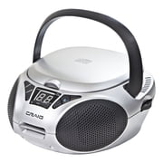 Craig Bluetooth CD/Radio Boombox, Silver, CD6925BT