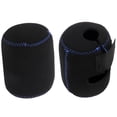 thumbnail image 1 of 2PCS Multi-function Fishing Reel Bag Wheel Drum Protection Sleeve Elastic Bag Fishing Gear - F42 Round (Black), 1 of 7