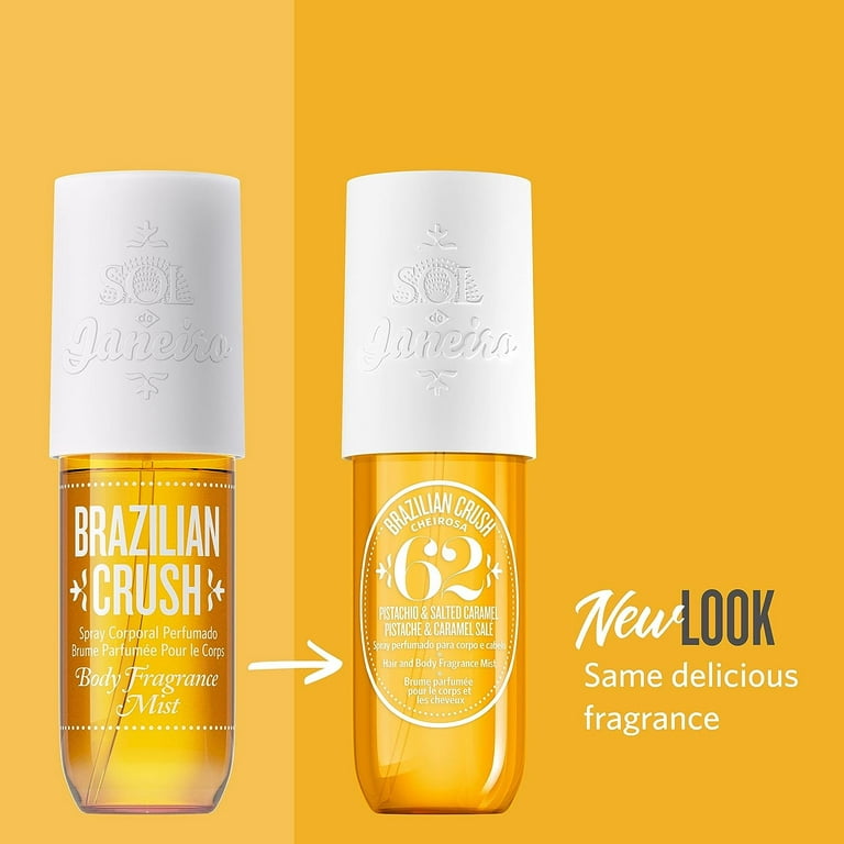 Brouillard corporel brésilien Sol de Janeiro Crush Cheirosa 62 71 Parfum  cheveux 90 ml