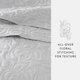 thumbnail image 2 of Juego de Edredón Resistente a las Arrugas para Todas las Estaciones, Colcha Floral Gris Claro Cosida para Ropa de Cama Tamaño Queen de Comfort Canopy, 2 of 10