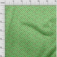 thumbnail image 3 of oneOone Cotton Poplin Light Green Fabric Christmas Sewing Craft Projects Fabric Prints By Yard 56 Inch Wide, 3 of 5