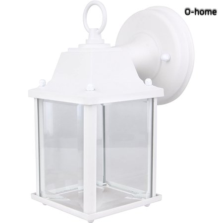 Outdoor LED Wall Lantern, Wall Sconce as Porch Lighting 2-Pack