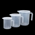 thumbnail image 2 of 1Pcs Plastic Liquid Measuring Cup Jug Pour Spout Surface With Lid Measuring Tool, 2 of 8