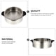 thumbnail image 4 of 1 vaporera de acero inoxidable grueso para alimentos, cesta de vapor para alimentos domésticos Premium HOMEMAXS 13035283-MX, 4 of 6