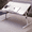 White, variant on TXRUME 12.6" Foldable Lap Desk, Height & Angle Adjustable Laptop Tray Table with Tablet Slot, Anti-Slip Portable Bed Desk for Study, Work, Black