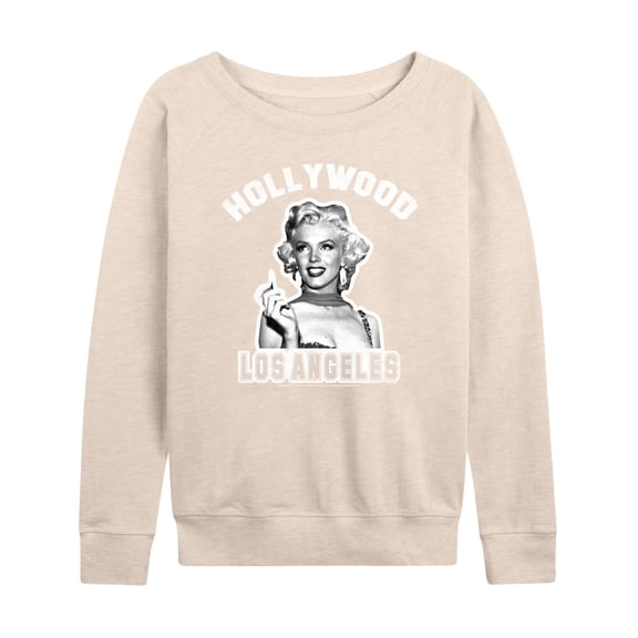 Marilyn Monroe - Imperfection Is Beauty - Women's Lightweight French Terry Long Sleeve Shirt