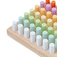 thumbnail image 6 of Socket Cylinders Toy Funny Finger Grab Wooden Educational Toys Wood Fine Motor Skill Board for Toddlers Boys Girls, 6 of 9