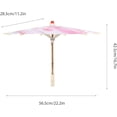 thumbnail image 3 of GFDYREE Oil Paper Umbrella Sturdy Structure Handcrafted Antique Dancing Umbrella Durable for Wedding Parties, 3 of 7