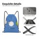 thumbnail image 4 of Fotbe Funny Sheep Doing Yoga Bolsa Mochila con Cordón Estampada, Bolsa de Gimnasio Deportiva, Bolsa Cinch, Bolsa con Cordón para Hombres y Mujeres-Small, 4 of 6