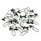 thumbnail image 5 of Diapositivas de plomo de pesca,Broche de pesca,Snap enganchado,Giratorios de pesca,Conector de pesca,Conector de línea,Localizador de peces,Deslizador de plomo, 5 of 7