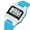 Blue White, variant on Digital Watch for Men and Women | 50M Waterproof Sports Watch with Dual Time | Alarm | Stopwatch | Countdown | LED Backlight | Colorful Rubber Strap Casual Outdoor Watch