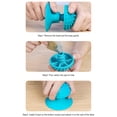 thumbnail image 4 of Peine Masaje Suave Con Ventosa para Gatos Rascar Y Cosquillas Color Azul, 4 of 8