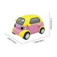 thumbnail image 3 of Remote Control Cars for 3-4 Years, Fruit Shaped RC Cars with Lights, 4-Way Directional Toy Vehicles, Cute Car , Drop Resistant Remote Control Toys, 3 of 6
