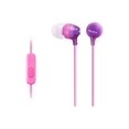 thumbnail image 5 of Sony MDR-EX15AP Fashion Color EX Series In-Ear Headphones with Mic (Purple), 5 of 9