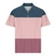 thumbnail image 5 of pstuiky camisetas de hombre, Camisa deportiva de manga corta con solapa y botones a rayas de patchwork para hombre camisas casuales para hombre xl, 5 of 5