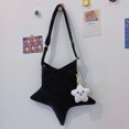 thumbnail image 4 of Bolso de mano lindo para mujer con colgante, bolso bandolera estético informal con correa ajustable, 4 of 9