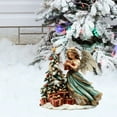 thumbnail image 4 of geerera Christmas Angel Garden Stake, 2D Flat Acrylic Guardian Fairy Yard Ornament, for Garden Display, Patio Decor, Festive Landscape, 4 of 6