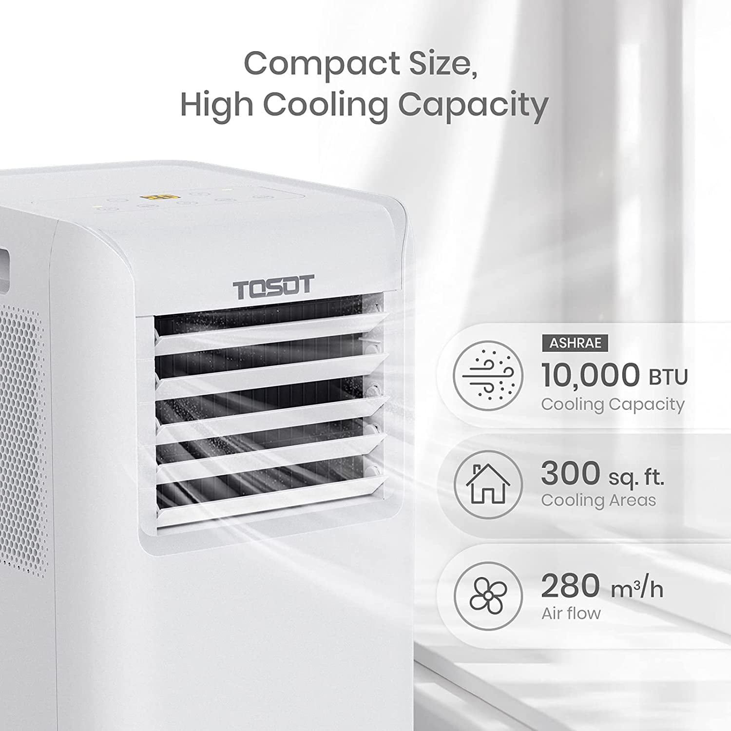 tosot tpac10c c116c6 portable air conditioner