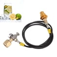 thumbnail image 1 of Soda Maker Adapter Hose, Wear Proof 5000psi Soda Machine Adapter Hose Kit 1.5m  For, 1 of 8