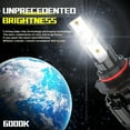 thumbnail image 3 of 9005 HB3 Headlight Bulbs Kit High Beam 6000K White, 3 of 12