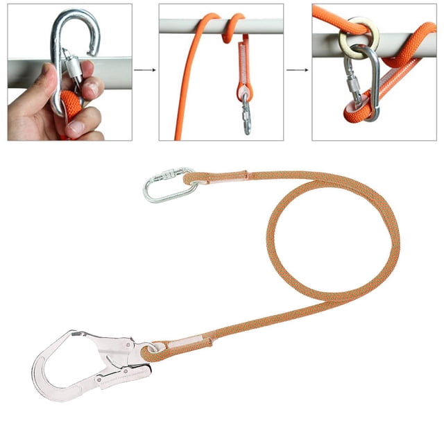 Cuerda de seguridad para rappel DYNWAVEMX de poliéster resistente 5m simple grande