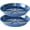 Blue, variant on Plant Saucer 4 6 8 10 12 inch, Clear Planter Saucers Pot Trays, Durable Round Plastic Flower Plant Water Drip Tray for Pots, Plant Dish Plate to Catch Water for Indoor & Outdoor