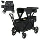 thumbnail image 1 of Baby Trend Expedition 2-in-1 Stroller Wagon PLUS, Ultra Black, 1 of 5