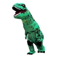 thumbnail image 5 of CRYXXE Inflatable Green T-Rex Dinosaur Costume Adult Blow-Up Suit for Halloween Cosplay, 5 of 5