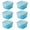 Light Blue, variant on 6Pcs Small Food Storage Containers With Leakproof Lids, Condiment Sauce Containers, Airtight Freezer Storage, Dishwasher and Microwave Safe
