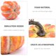 thumbnail image 5 of 8 piezas de simulación de calabaza de Halloween, accesorios de fotografía, calabaza artificial, calabaza decorativa (amarillo claro), 5 of 5