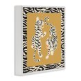 thumbnail image 2 of Stupell Industries Bohemian Boho Twin Tiger Stripes White Framed Giclee Art, 24 x 24, by Karolina Sato, 2 of 8