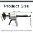 thumbnail image 3 of Toothpaste Tube Glue Gun,Tube Squeezing Machine Dispenser Glue Gun,Aluminum Tube Squeezer Extruder Hose Applicator 704 Universal Manual Glue Gun Extruder (1pcs), 3 of 9