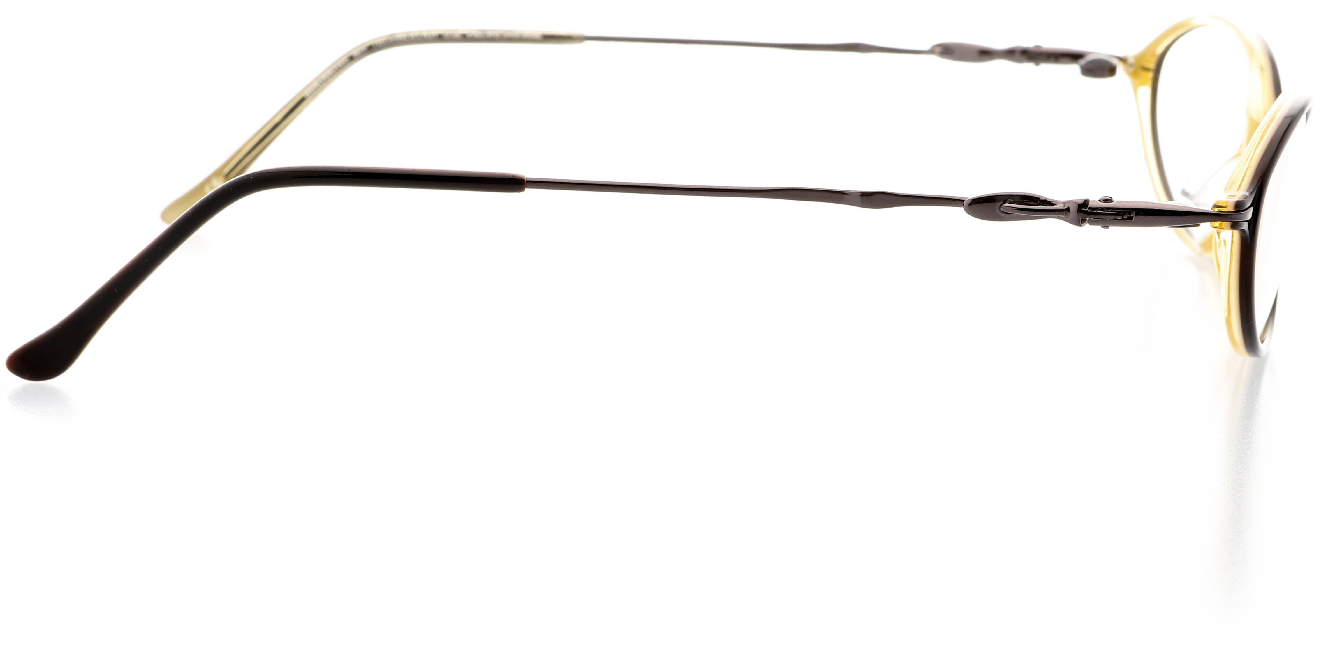 Womens Optical Eyewear - Oval Shape, Plastic Full Rim, Black  display picture 2
