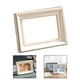 thumbnail image 4 of Marcos de fotos de madera natural, marco de fotos clásico para colgar en la pared, exhibición de plexiglás, 9x13 10x15 13x18cm, marco elegante para fotos, arte y decoración del hogar, 7 pulgadas, 4 of 7
