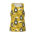 thumbnail image 3 of Haiem Cartoon Bear Yellow Men Workout Tank Top Gym Bodybuilding Sleeveless Muscle T Shirts Athletic Tank Breathable Workout Shirt-Small, 3 of 8