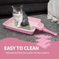 thumbnail image 4 of Kit de Inicio para Caja de Arena para Gatitos PAWISE con Entrada Baja en Color Rosa, 4 of 9