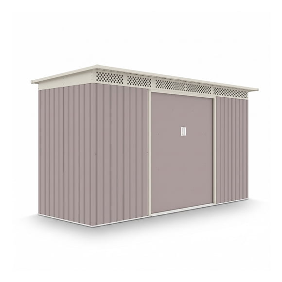 Cobertizo de Almacenamiento para Jardin Exterior BellaC 343×142×184 de Acero Galvanizado